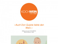 kochwein.info Webseite Vorschau