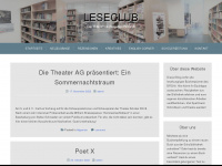 leseclub.rg18.ac.at Webseite Vorschau