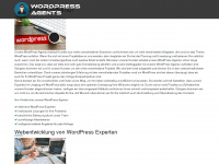 wordpress-agents.de Webseite Vorschau