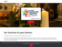 stadtgutschein-zwickau.de Webseite Vorschau