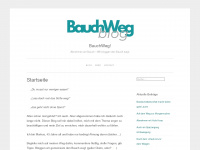 bauchweg.blog Webseite Vorschau