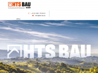 hts-bau.at Webseite Vorschau
