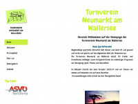 turnverein-neumarkt.at Webseite Vorschau