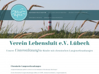 lebensluft.org Webseite Vorschau