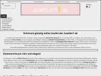 juwelier1.de Webseite Vorschau