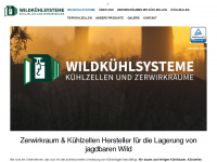 wildkühlsysteme.de Webseite Vorschau