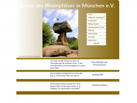 verein-der-rheinpfälzer-münchen.de Webseite Vorschau