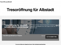 tresoroeffnung-albstadt24.de Webseite Vorschau