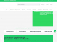 greensystems-stadtmobiliar.de Webseite Vorschau