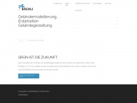 baechli-gartengestaltung.ch Webseite Vorschau