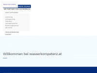 wasserkompetenz.at Webseite Vorschau