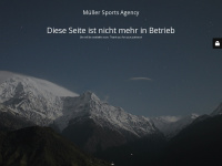 muellersportsagency.com Webseite Vorschau
