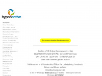 hypno-active.com Webseite Vorschau