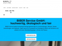biberservice.gmbh Webseite Vorschau