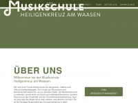 musikschule-heiligenkreuz.at Webseite Vorschau