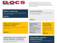 ocssystem.cz Webseite Vorschau