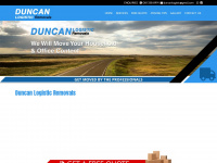 duncanlogistic.co.za Webseite Vorschau