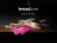 bread.love Webseite Vorschau