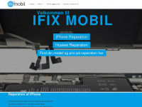 ifixmobil.dk Webseite Vorschau