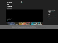 kunst-zu-recht.blogspot.com Webseite Vorschau