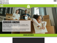 euregio-umzug.com Webseite Vorschau