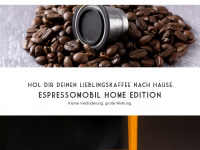 espressomobil-shop.com Webseite Vorschau
