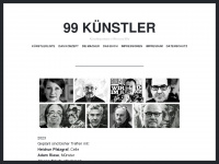99kuenstler.com Webseite Vorschau