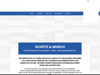 schuetz-musch.com Webseite Vorschau