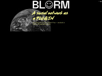 blorm.io Webseite Vorschau