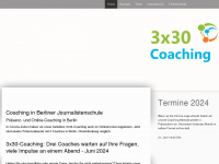 3x30coaching.de Webseite Vorschau