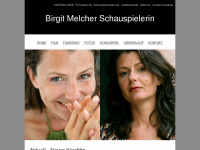 birgit-melcher.com Webseite Vorschau