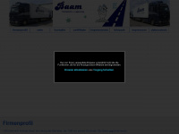 baam-transporte.de Webseite Vorschau