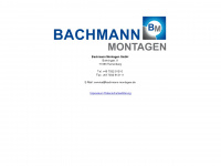 Bachmann-montagen.de