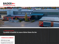 bader-pulver.de Webseite Vorschau