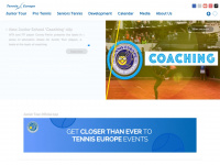 tenniseurope.org Webseite Vorschau