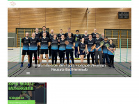 badminton-neusatz.de Webseite Vorschau