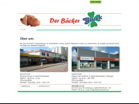 baeckerei-glueck.de Webseite Vorschau