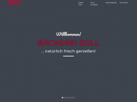 baeckerei-zoll.de Webseite Vorschau