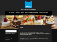 baeko-mittelbaden.de Webseite Vorschau