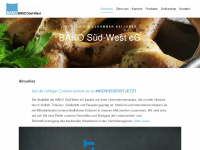 baeko-sued-west.de Webseite Vorschau