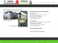 baeren-apotheke-markdorf.de Webseite Vorschau