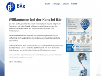baer-stb.de Webseite Vorschau
