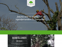 bahner-baumpflege.de Webseite Vorschau