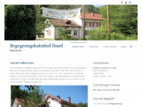 bahnhof-hasel.de Webseite Vorschau