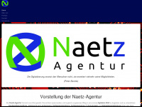 naetz-agentur.de Webseite Vorschau