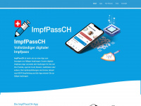 mein-impfpass.ch Webseite Vorschau