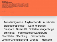 migrationsbegriffe.de Webseite Vorschau