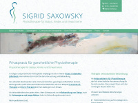 hp-physio-saxowsky.de Webseite Vorschau