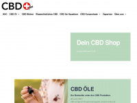 cbdplus.at Webseite Vorschau