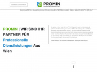 promin.at Webseite Vorschau